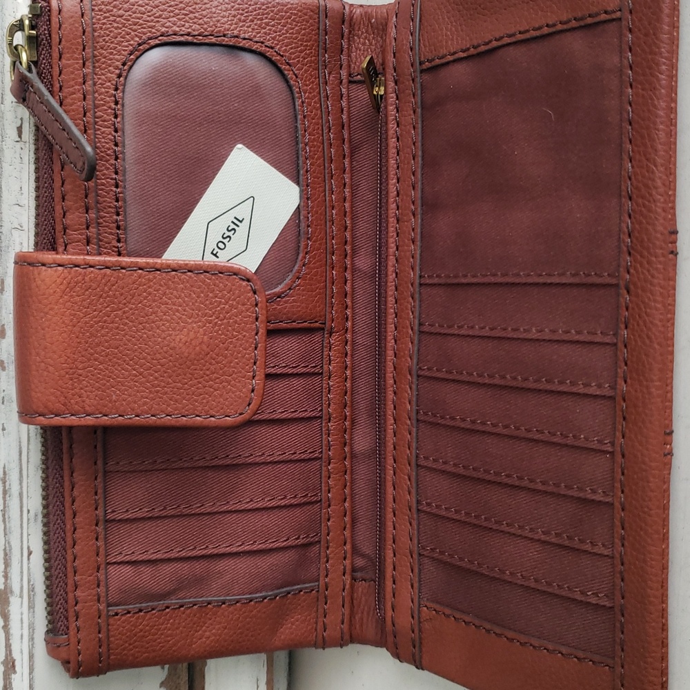 Fossil Flat Fold Wallet 'Ella'